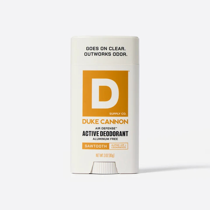 Duke Cannon Sawtooth Aluminum Free Air Defense Active Deodorant Alpine Air + Cedarwood