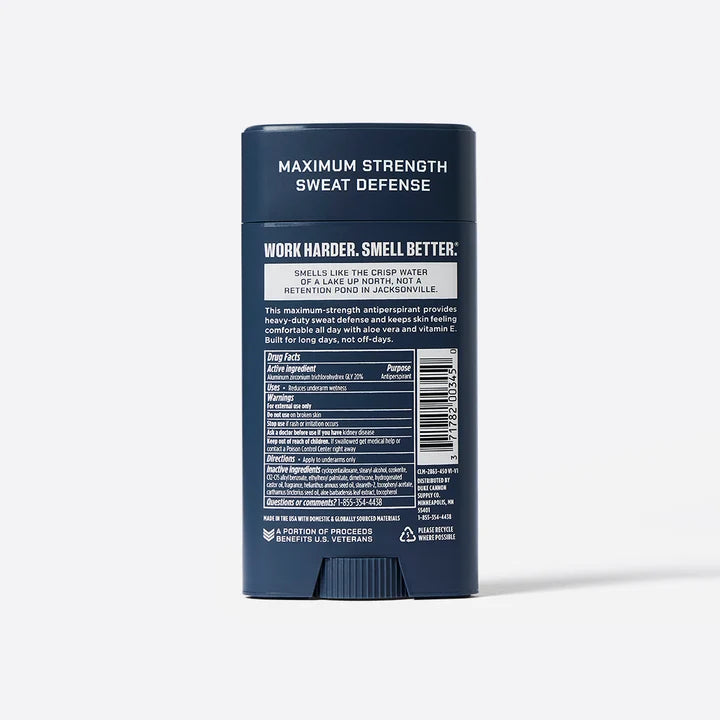 Duke Cannon Midnight Swim Trench Warfare® Antiperspirant Deodorant