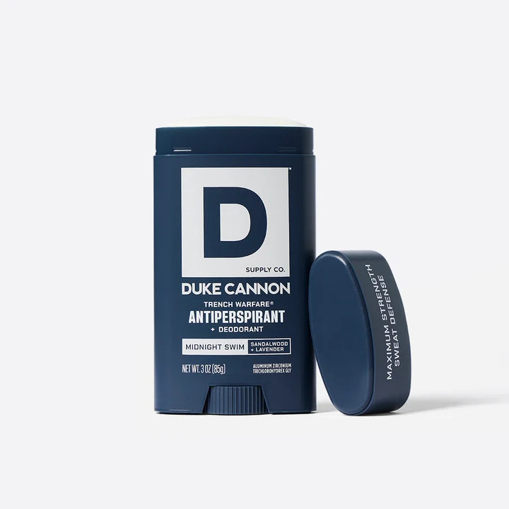 Duke Cannon Midnight Swim Trench Warfare® Antiperspirant Deodorant