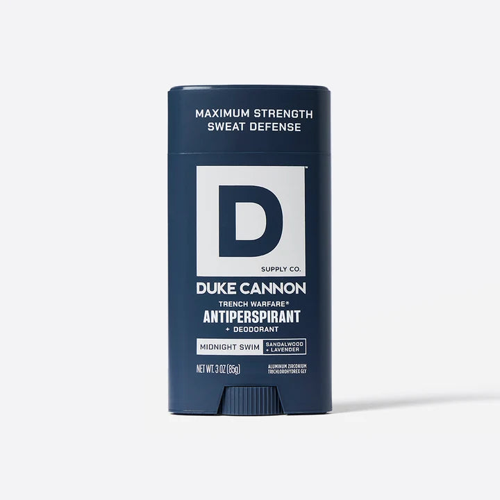 Duke Cannon Midnight Swim Trench Warfare® Antiperspirant Deodorant