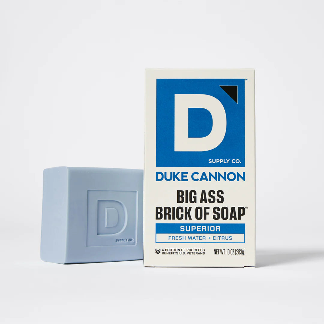 Duke Cannon Superior Big Ass Brick of Soap® Fresh Water + Citrus 10 oz