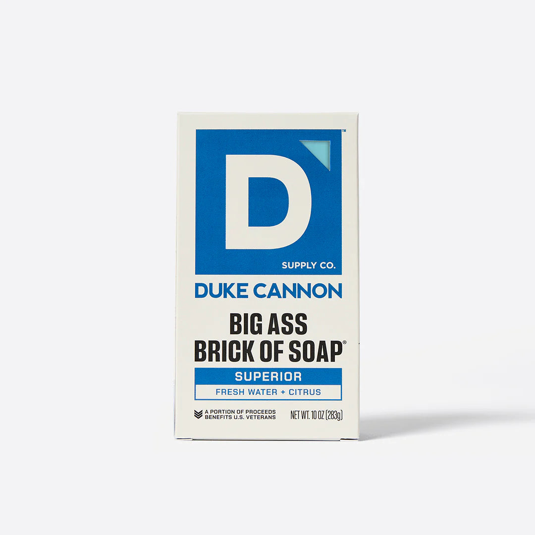 Duke Cannon Superior Big Ass Brick of Soap® Fresh Water + Citrus 10 oz