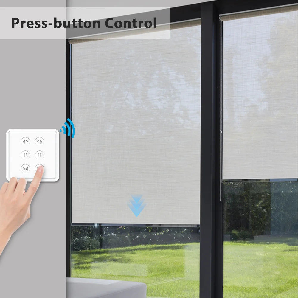 Tuya Smart Life EU WiFi Double Curtain Blind Switch for Roller Shutter Electric motor Google Home Alexa Echo Voice Control DIY