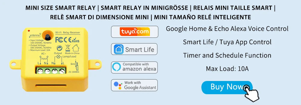 Tuya Smart Life EU WiFi Double Curtain Blind Switch for Roller Shutter Electric motor Google Home Alexa Echo Voice Control DIY