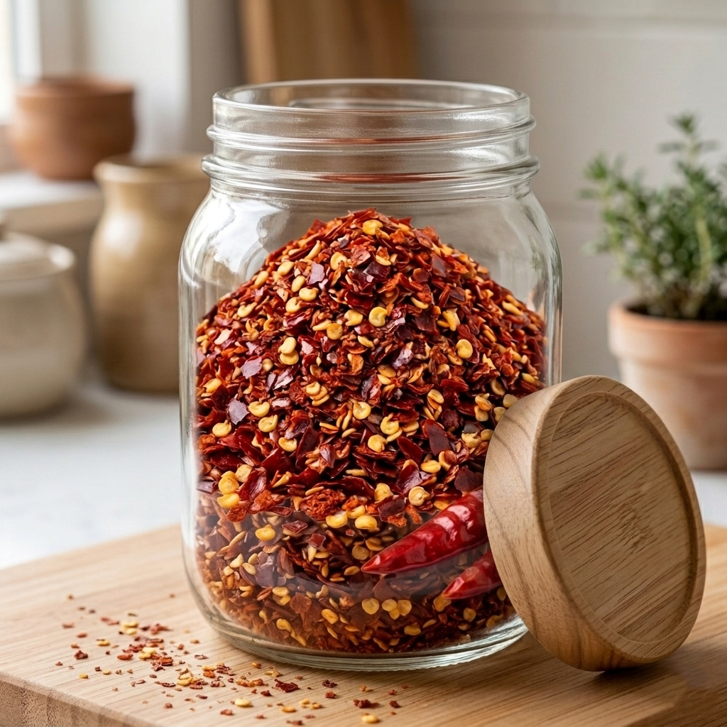 Red crushed pepper