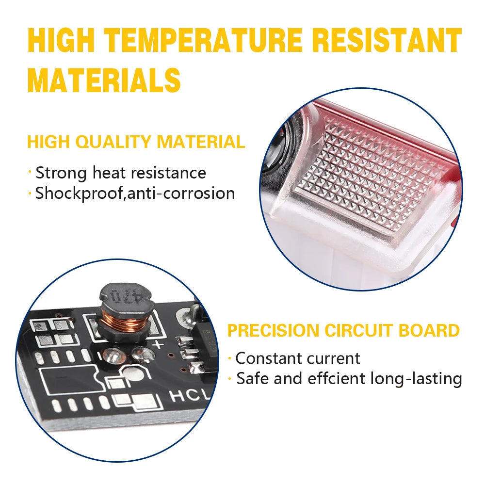 2X For Mercedes Benz W205 W176 W177 W246 W212 W213 W166 X253 LED Car Door Welcome Projector Ghost Shadow Light Auto Accessories