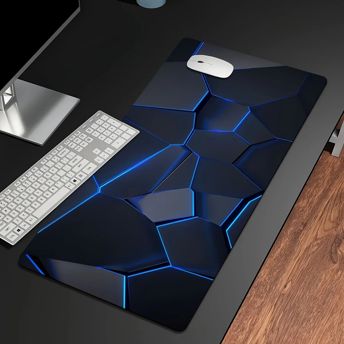 Line Geometry RGB Mouse pad large Mousepad 400X900 Gaming mats PC Computer Keyboard XL Desk mat offices interior accessories rug