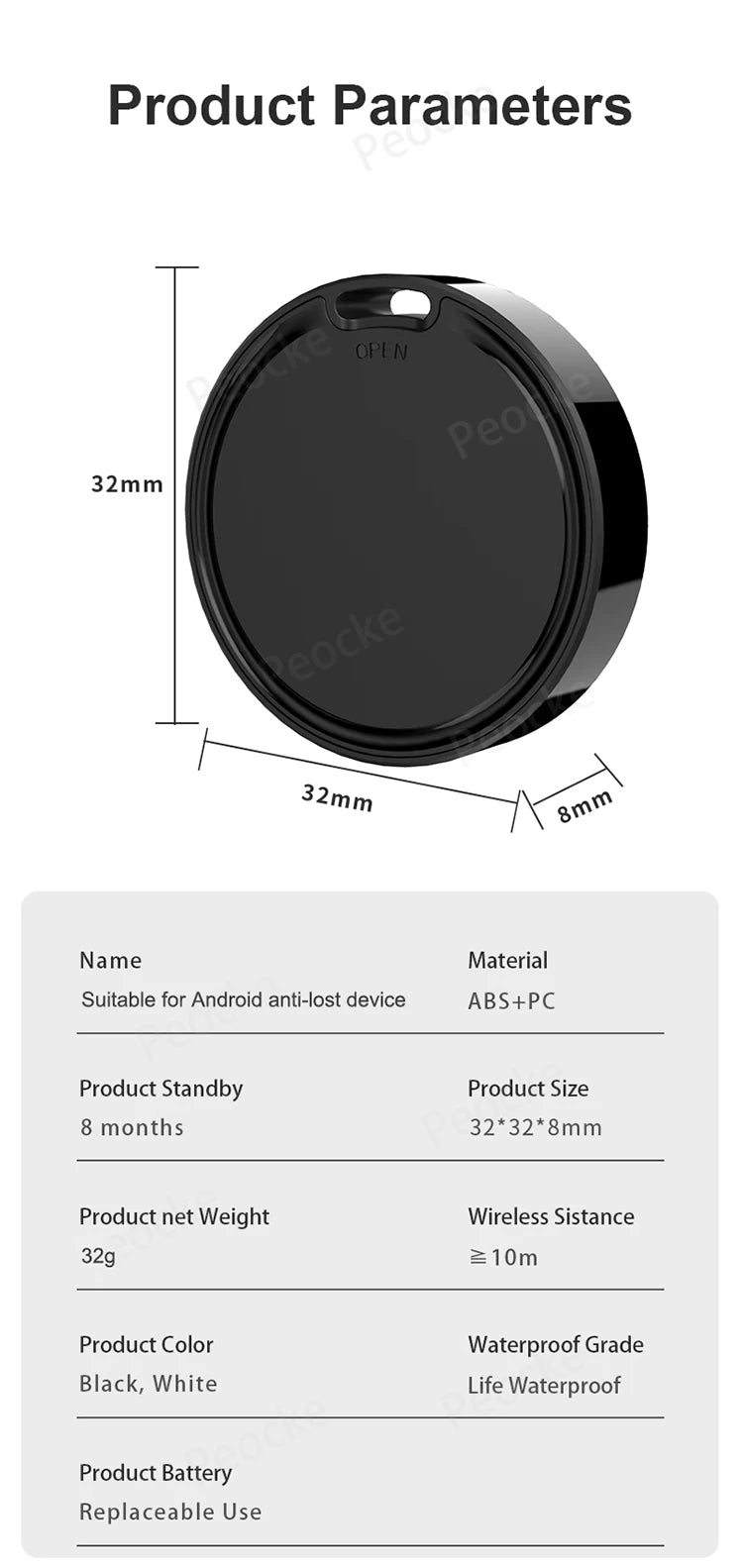 CD Google Device Gps Tracking Airtag For Pet Car Android Anti-Lost Alarm Smart Activity Trackers Wearable Device Car Accessories