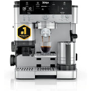 Ninja Luxe Café 3-in-1 Espresso, Drip Coffee and Cold Brew Machine | Intergrated Coffee Grinder, Milk Frother, Assisted Tamper &