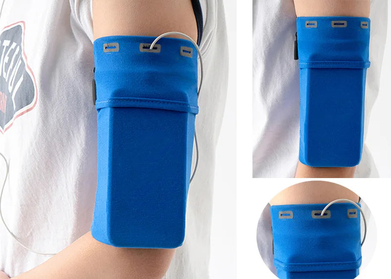 Running Mobile Phone Arm Bag Sport Phone Armband Bag Waterproof Running Jogging Case Cover Holder for IPhone Samsung
