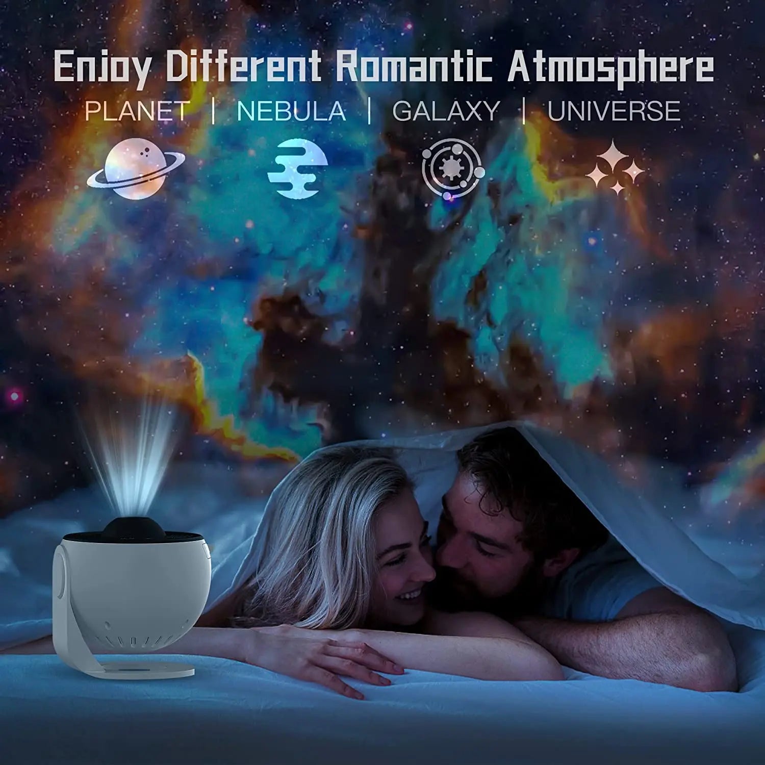 13  in 1 Star Projector, Planetarium Galaxy Projector for Bedroom, Aurora Projector, Night Light Projector for Kids Adults