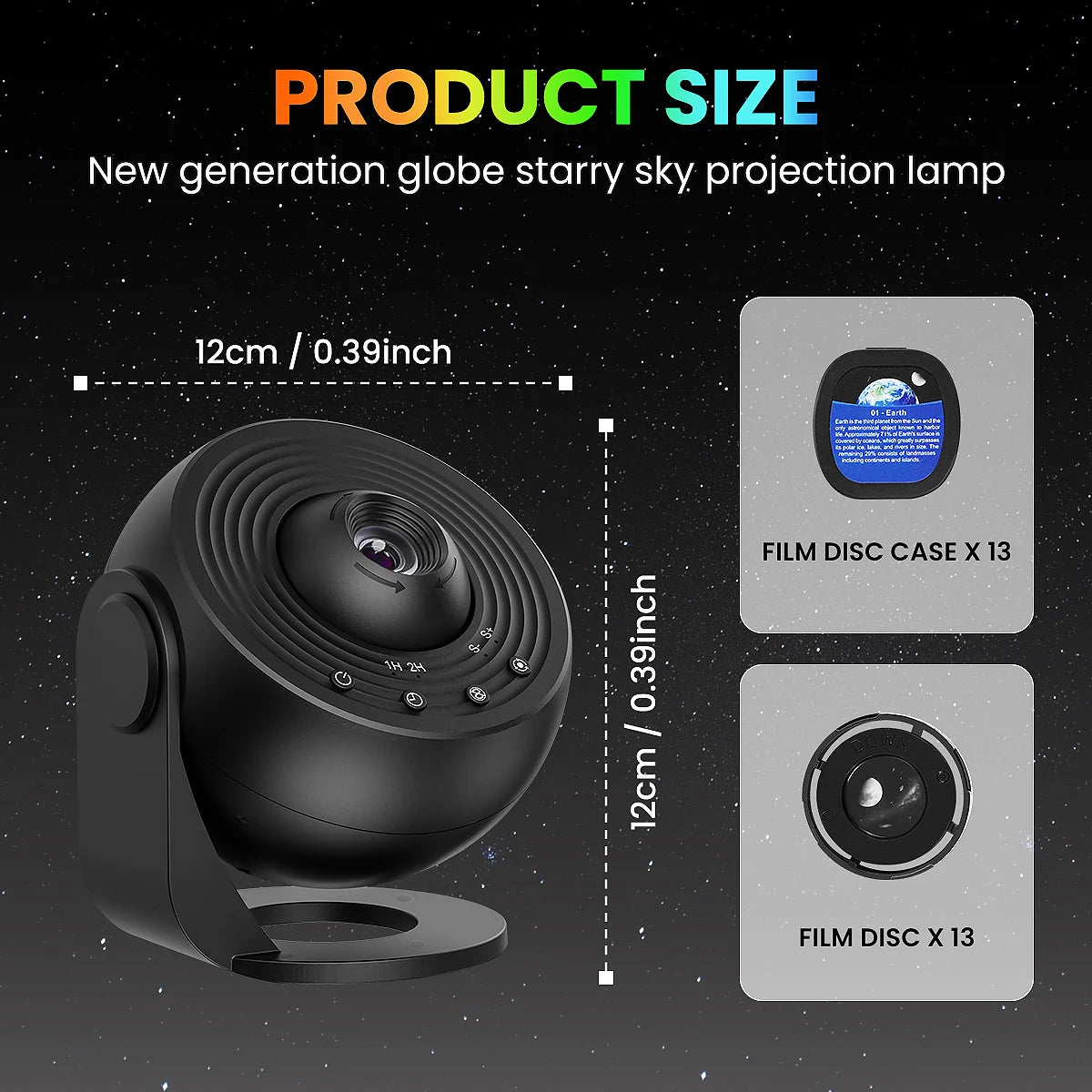 13  in 1 Star Projector, Planetarium Galaxy Projector for Bedroom, Aurora Projector, Night Light Projector for Kids Adults