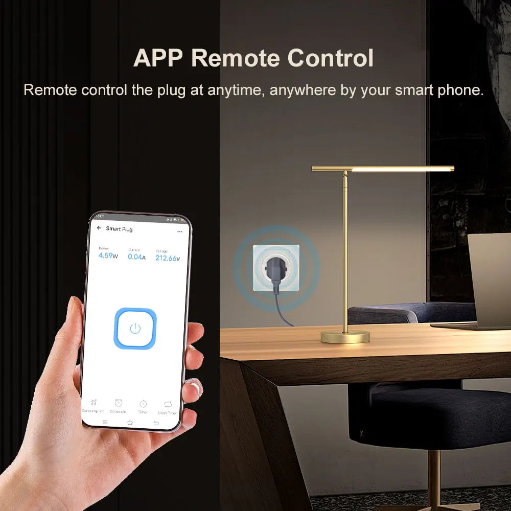 eWelink Smart Socket EU16A/20A Wifi Smart Plug With Power Monitor Smart Life APP Remote Control Support Google Assistant Alexa
