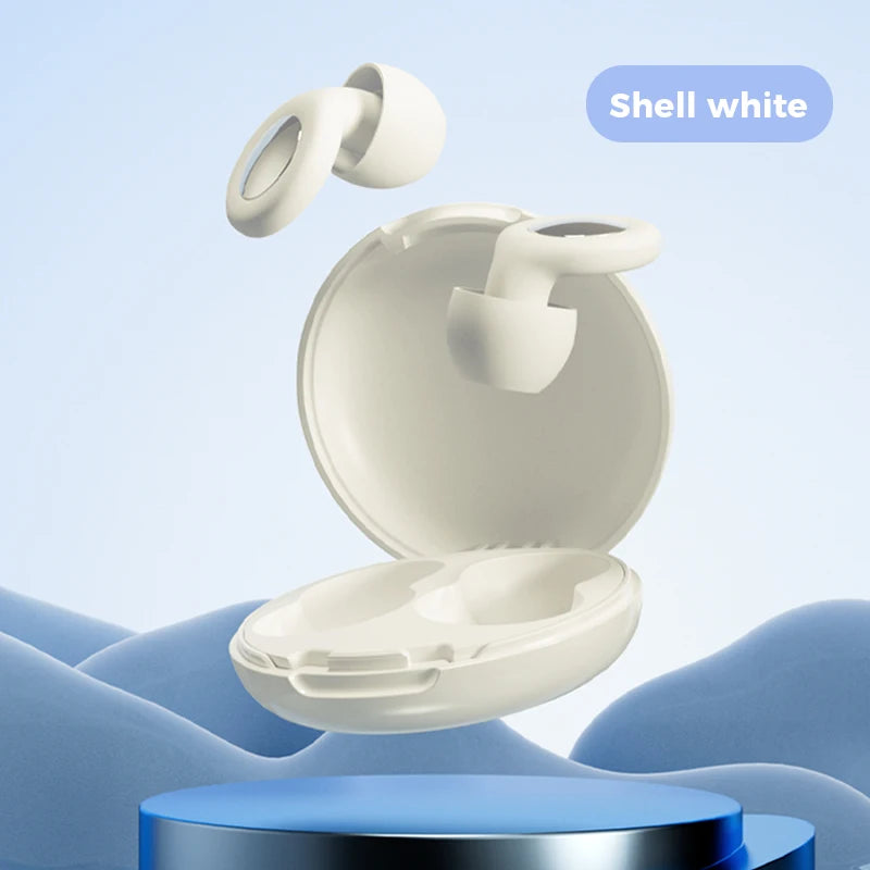 Silicone Ear Plugs for Sleeping 25dB Noise Cancelling Hearing Protection Reusable Earplugs for Sleep Focus Concerts Work Study