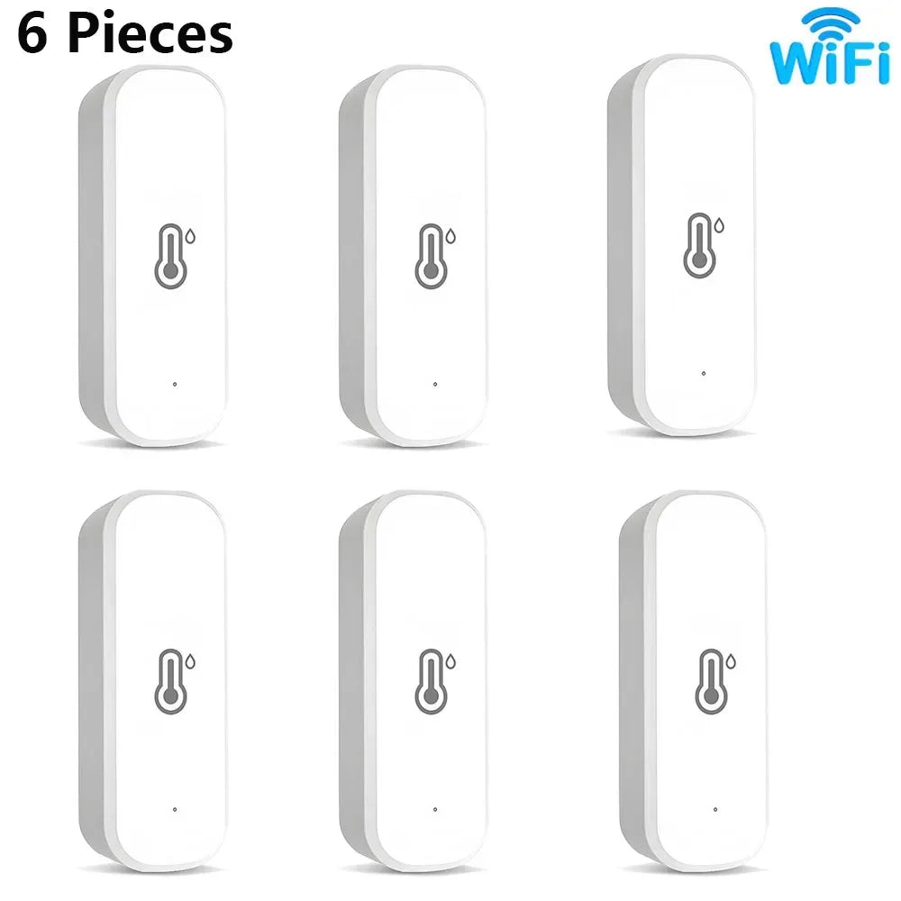 Tuya Smart WIFI Temperature Humidity Sensor  APP Remote Monitor For Smart Home Smart Life Works With Alexa Google Assistant