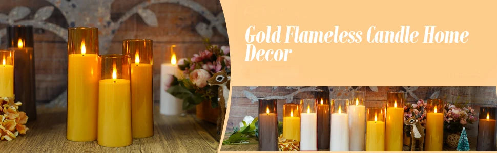 6-60PCS Artificial Candles Led Candles for Wedding Led Candle Flameless Candles Battery Operated Candle for Decorative Wedding