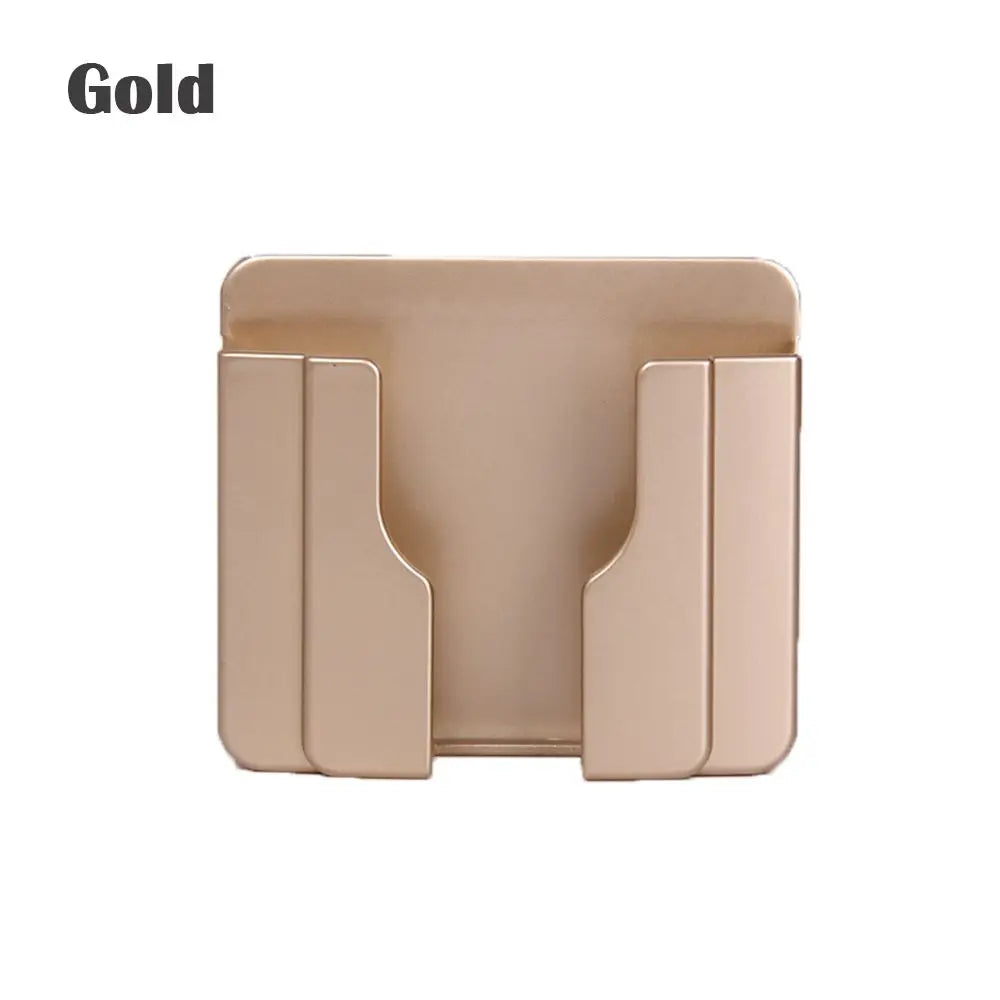 Wall Mount Charger Hook Phone Holder Wall Hanging Cable Organizer Stand Bracket Dock Pasted Wall Phone Tablet Holder Supplies