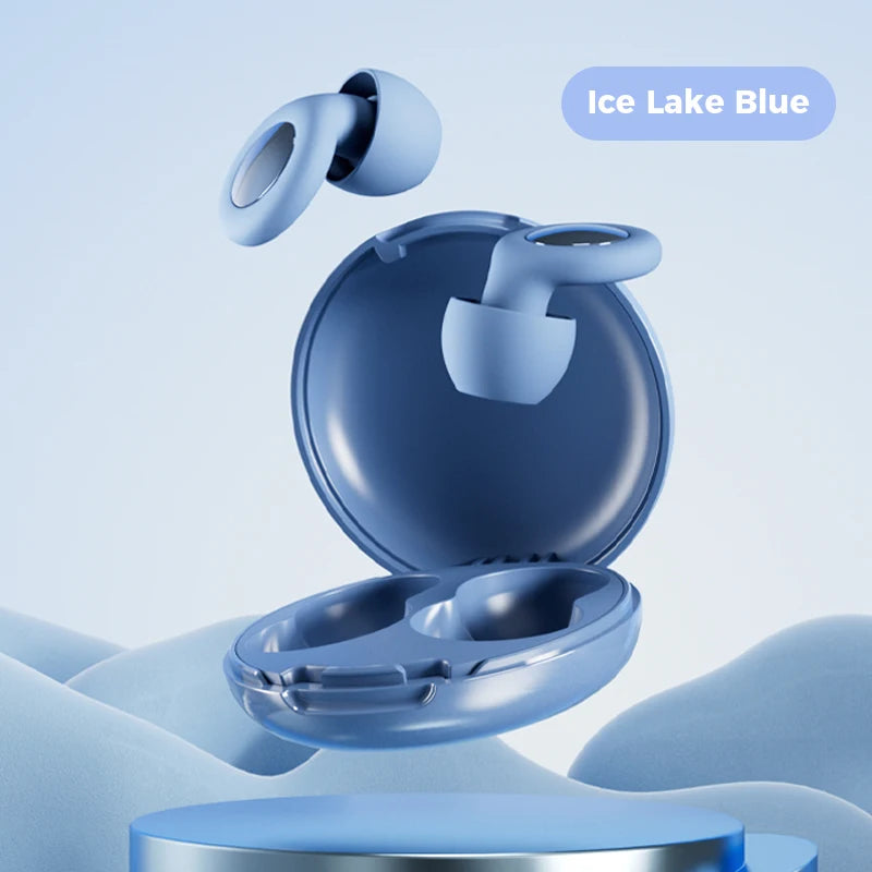 Silicone Ear Plugs for Sleeping 25dB Noise Cancelling Hearing Protection Reusable Earplugs for Sleep Focus Concerts Work Study