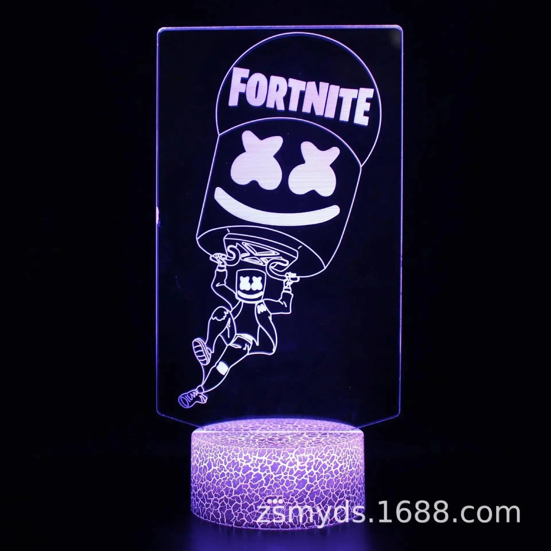 Fortnite 3D Illusion Lamp Game Setup Patterns LED Night Light Gamer Decoration Table Lamp Game Room Decor