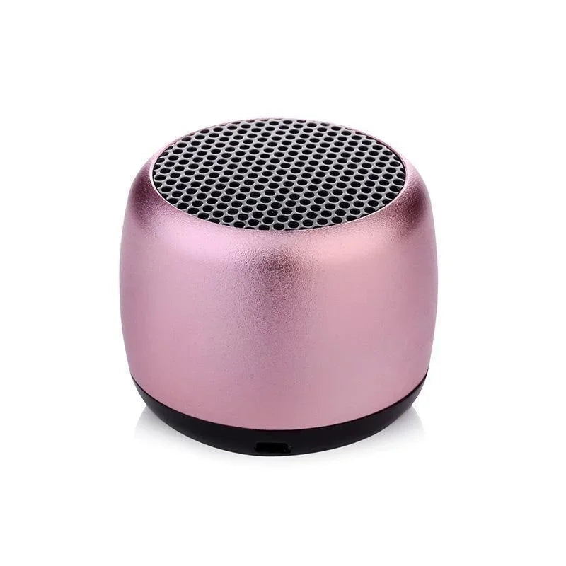 1PC Mini Wireless Bluetooth Speaker Portable Metal Wireless Loudspeaker Mobile Phone Computer Music Player