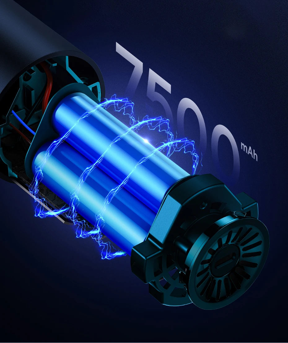 Baseus A5 16000Pa Wireless Car Vacuum Cleaner Powerful Portable Handheld Automotive Mini Vacuum Cleaner For Car Home PC Machine