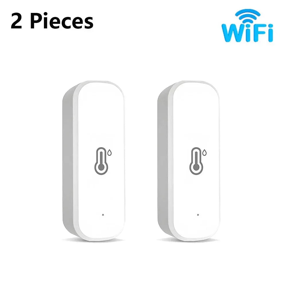 Tuya Smart WIFI Temperature Humidity Sensor  APP Remote Monitor For Smart Home Smart Life Works With Alexa Google Assistant