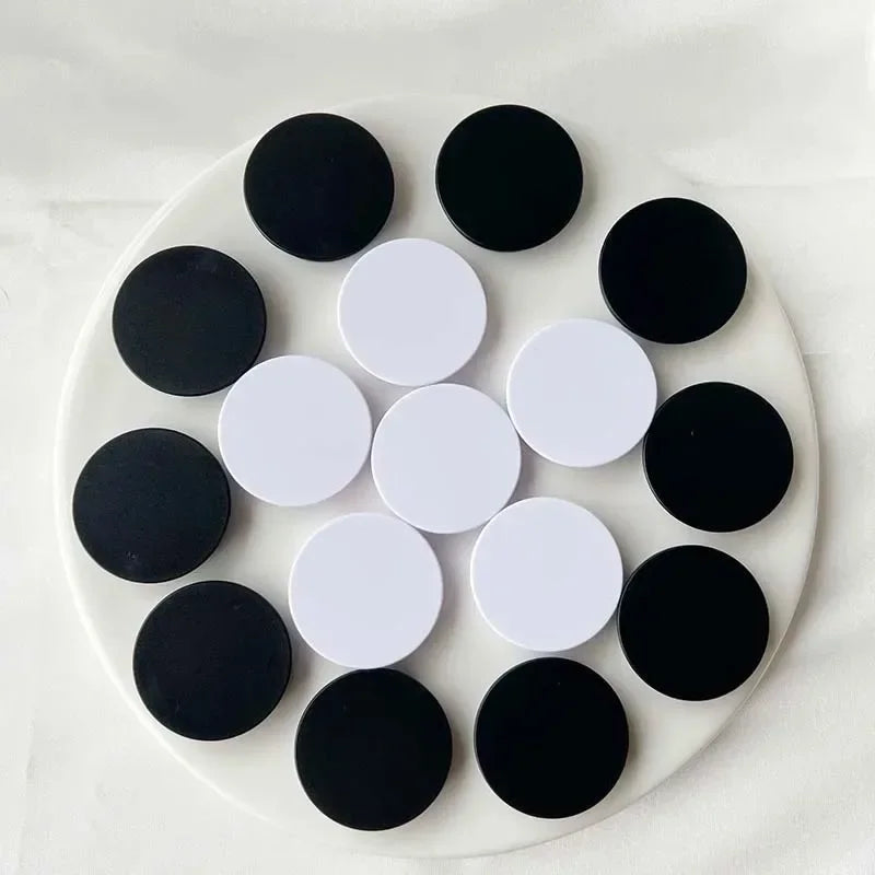 Clear Mobile Phone Griptok Collapsible Expanding Blank Mobile Phone Stand Grips Holders Flat Top Base for Resin DIY for Phones