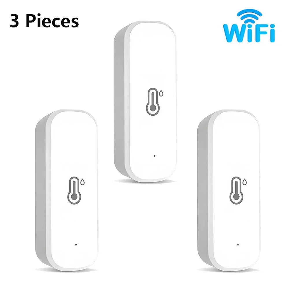 Tuya Smart WIFI Temperature Humidity Sensor  APP Remote Monitor For Smart Home Smart Life Works With Alexa Google Assistant