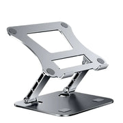 XMSJ Laptop Stand Adjustable Carbon Steel Notebook Tablet Stand Up to 17 Inch Macbook Laptop Portable Foldable Cooling Holder