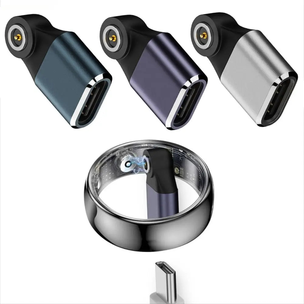 with Indicator Light Smart Ring Charging Converter Universal Short Circuit Protection Fitness Tracker Charger Connector