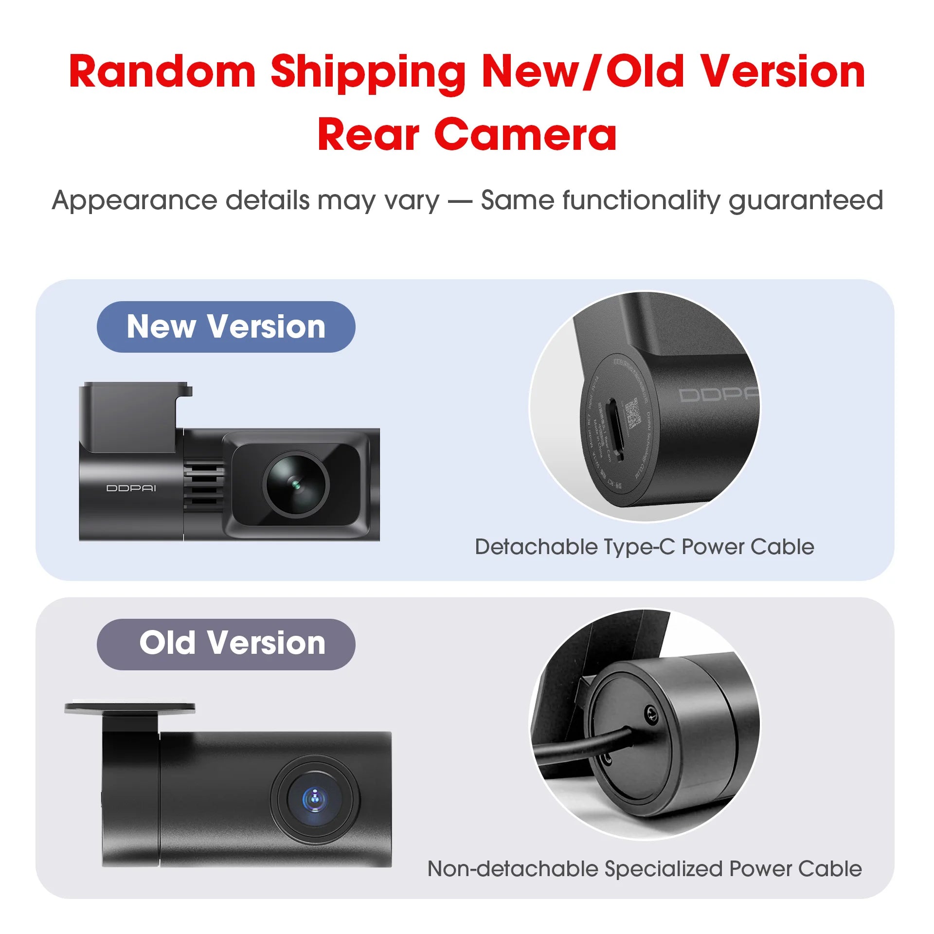 DDPAI 4K Dash Cam Z60 Pro Support Rear and Interior Car Camera SONY STARVIS2 Sensor 24h Parking 5GHz Wi-Fi ADAS GPS 4G Car DVR