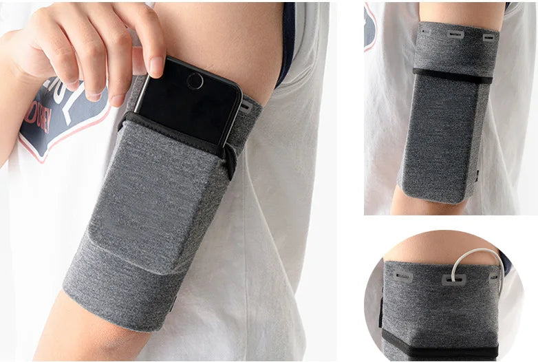 Running Mobile Phone Arm Bag Sport Phone Armband Bag Waterproof Running Jogging Case Cover Holder for IPhone Samsung