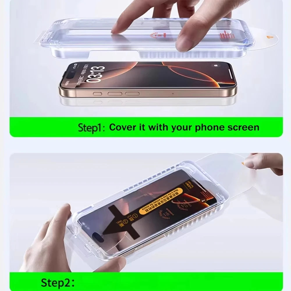 5PCS Dust Free Privacy Screen Protector For iPhone 17 17 Air 15 16 14 11 12 13 Pro Max X XR 16e Anti-spy Glass Easy Install Box