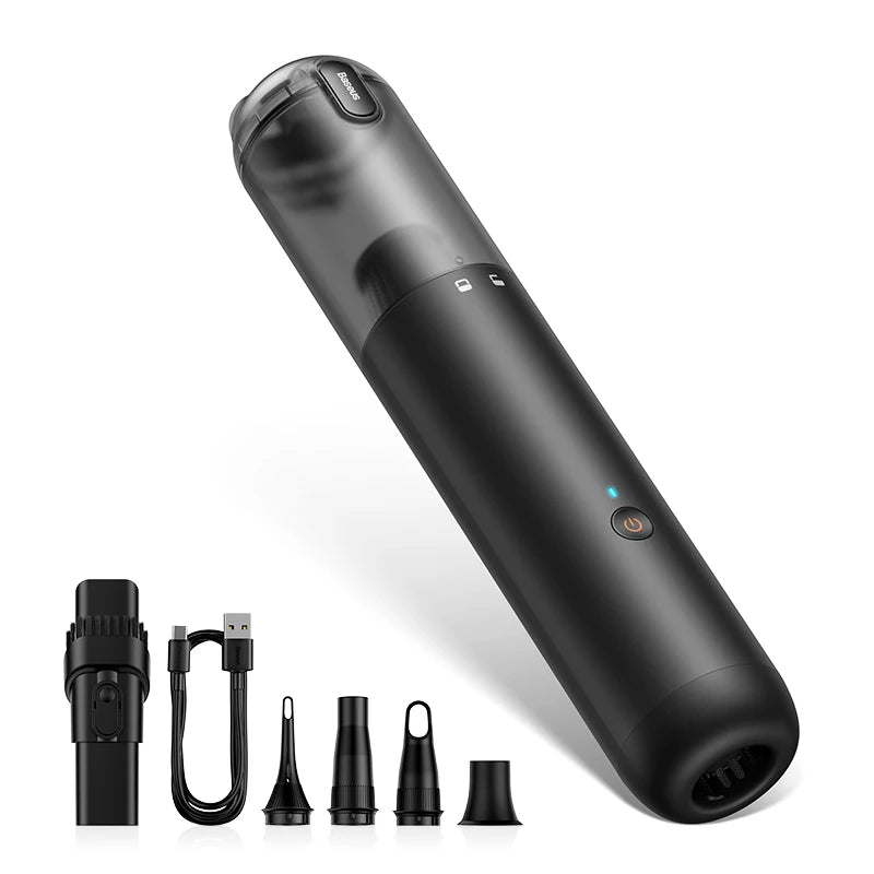 Baseus A5 16000Pa Wireless Car Vacuum Cleaner Powerful Portable Handheld Automotive Mini Vacuum Cleaner For Car Home PC Machine