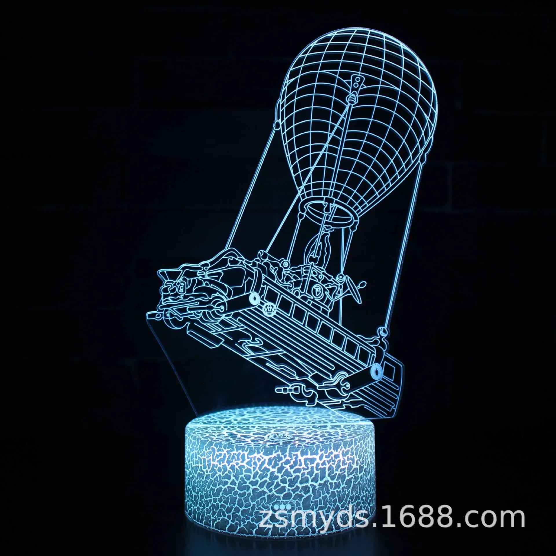 Fortnite 3D Illusion Lamp Game Setup Patterns LED Night Light Gamer Decoration Table Lamp Game Room Decor