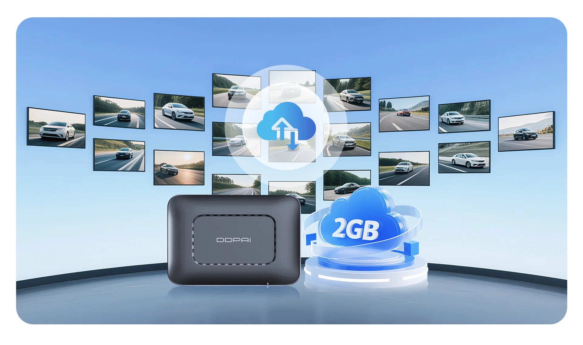 DDPAI 4K Dash Cam Z60 Pro Support Rear and Interior Car Camera SONY STARVIS2 Sensor 24h Parking 5GHz Wi-Fi ADAS GPS 4G Car DVR