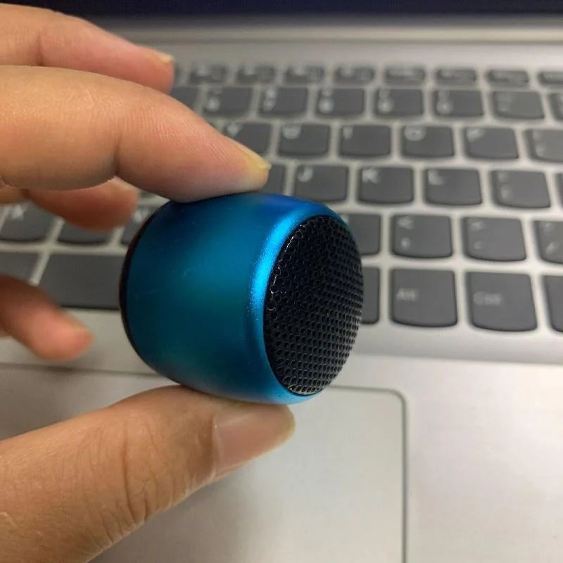 1PC Mini Wireless Bluetooth Speaker Portable Metal Wireless Loudspeaker Mobile Phone Computer Music Player