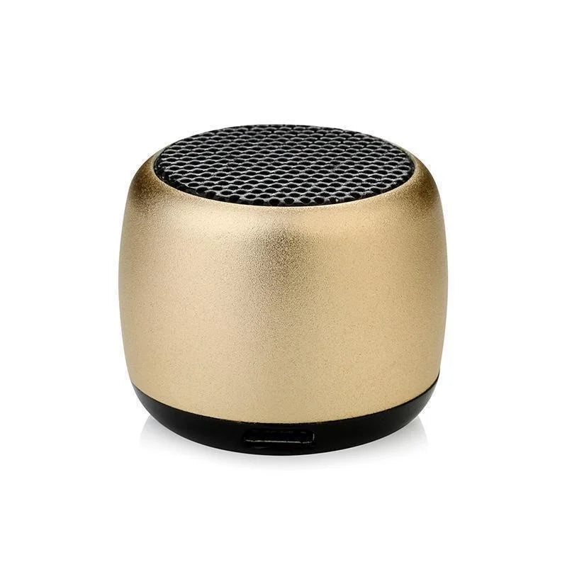 1PC Mini Wireless Bluetooth Speaker Portable Metal Wireless Loudspeaker Mobile Phone Computer Music Player