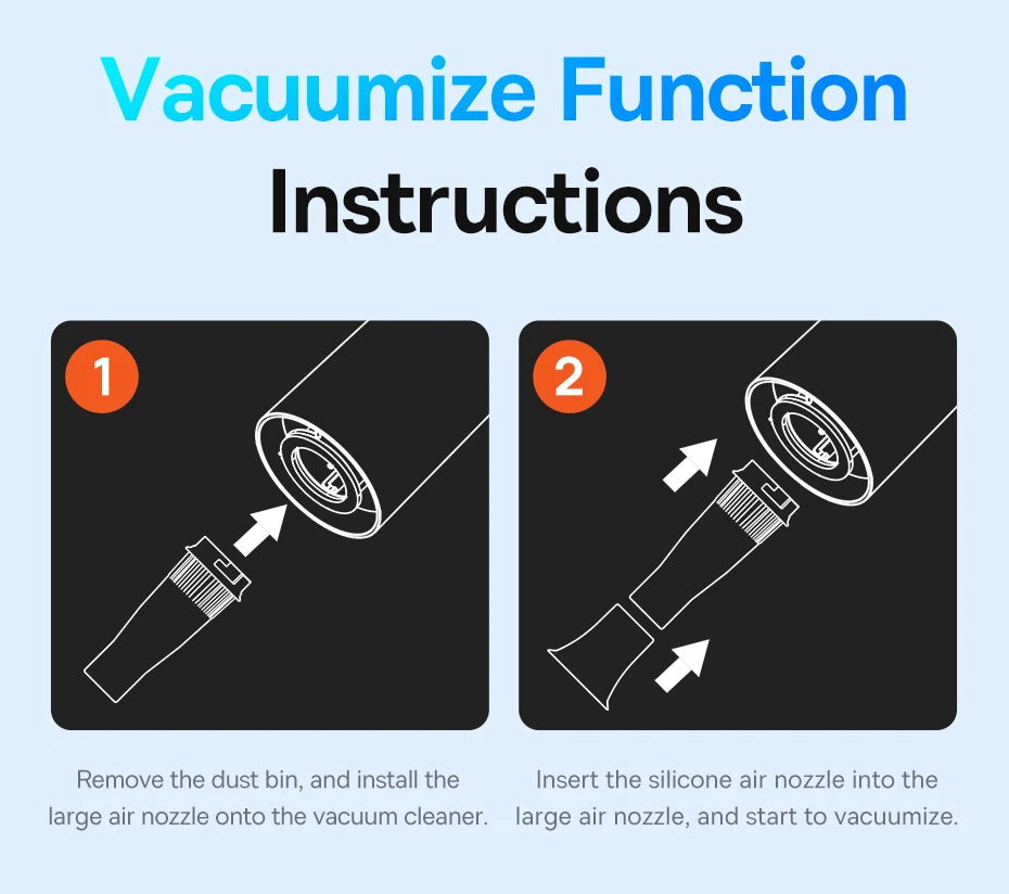 Baseus A5 16000Pa Wireless Car Vacuum Cleaner Powerful Portable Handheld Automotive Mini Vacuum Cleaner For Car Home PC Machine