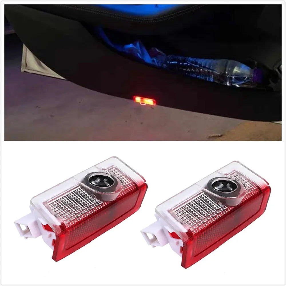 2X For Mercedes Benz W205 W176 W177 W246 W212 W213 W166 X253 LED Car Door Welcome Projector Ghost Shadow Light Auto Accessories