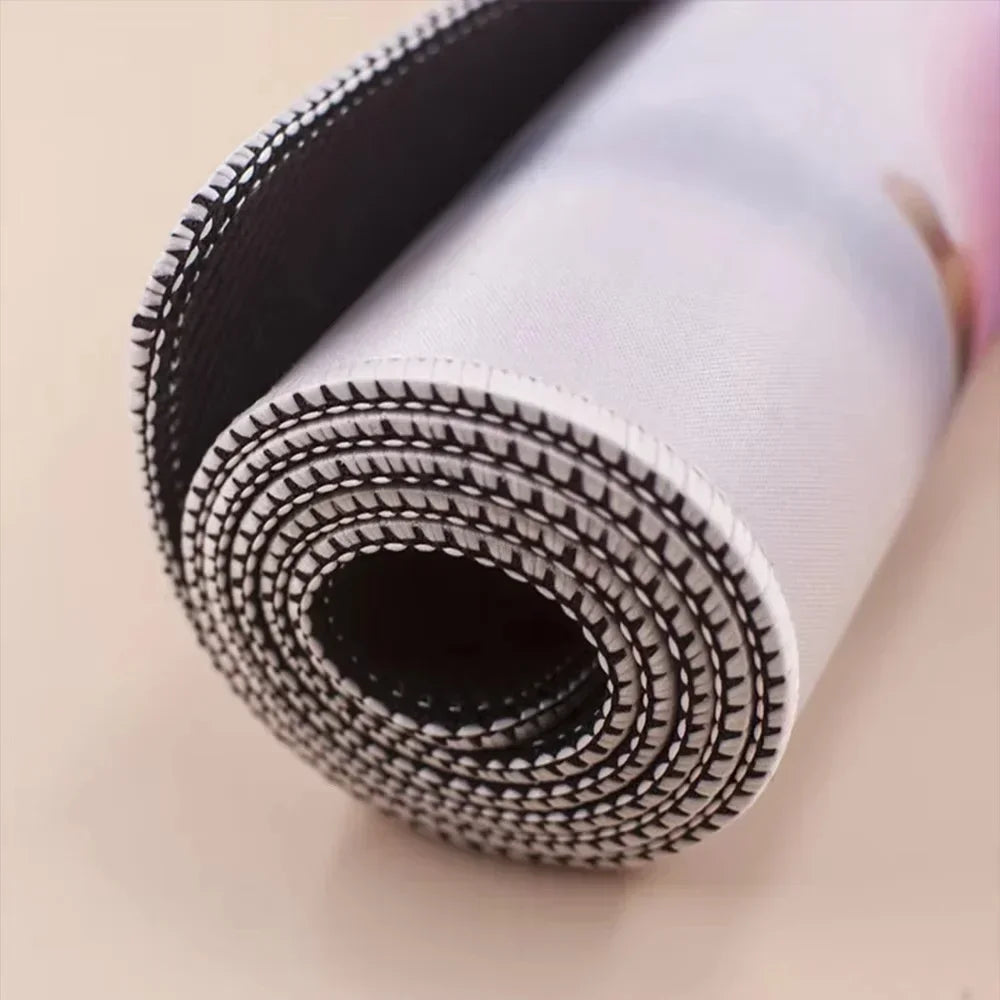 Line Geometry RGB Mouse pad large Mousepad 400X900 Gaming mats PC Computer Keyboard XL Desk mat offices interior accessories rug