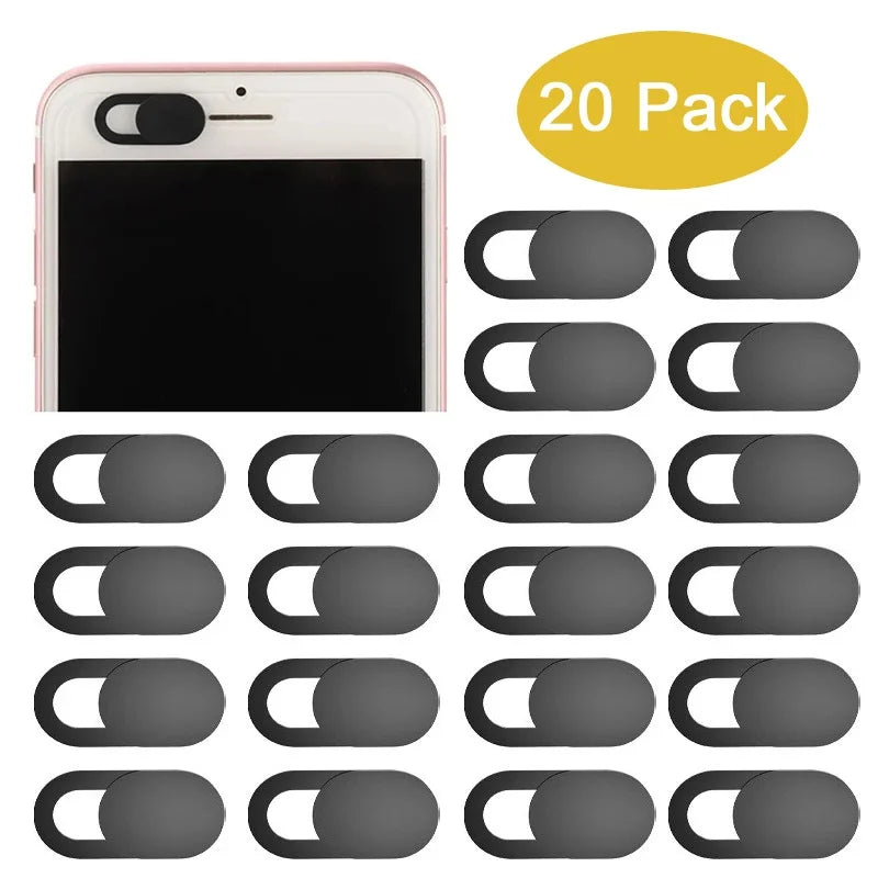 1-20pcs Lenses Privacy Sticker Webcam Protective Cover Webcam Cover Shutter Slider For iPad PC Tablet Camera Phone Lens Sticker